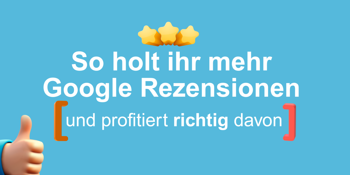 Mehr gute Bewertungen Wie kriegt man mehr Google-Bewertungen? Wie mache ich mein Unternehmen bei Google sichtbar? Warum werde ich bei Google nicht gefunden? Wie kann ich Kunden um Google-Rezensionen bitten? Gute Bewertungen Google