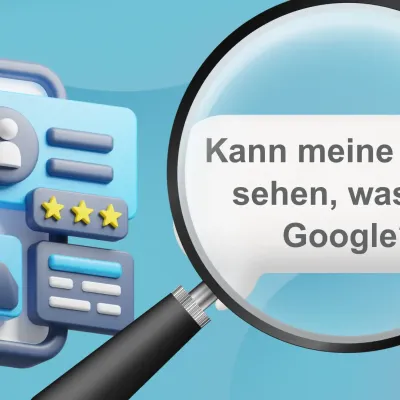 Wie kann ich verhindern, dass ich Google-Bewertungen habe? Wie erhalte ich für mein Unternehmen Zugriff auf Google? Ist Google Unternehmensprofil kostenpflichtig? Kann meine Firma sehen, was ich Google? Ist mein Google-Konto privat oder geschäftlich?