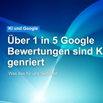 Über 1 in 5 Reinigungs-Bewertungen sind 2025 wahrscheinlich KI-generiert mehrgutebewertungen.ch